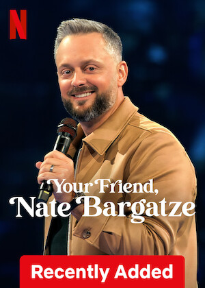 Netflix: Your Friend, Nate Bargatze | <strong>Opis Netflix</strong><br> W trzecim stand-upie Netflix Nate Bargatze mówi o strategiach zamawiania pizzy na męski wieczór, pragnieniu drugiego psa i poleganiu na swojej odpowiedzialnej żonie. | Oglądaj film na Netflix.com